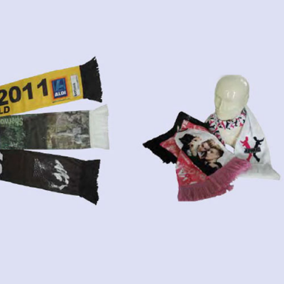 Image of Printed Fleece Scarves