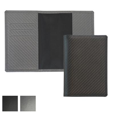 Image of Carbon Fibre Textured Passport Wallet