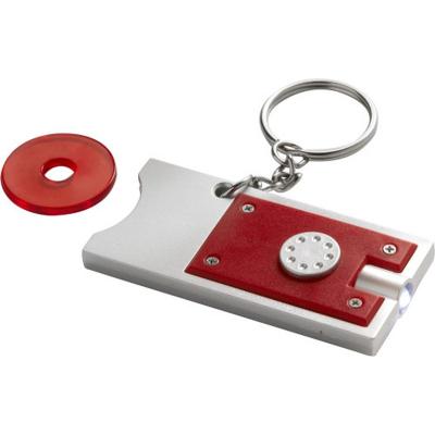 Image of Key holder with coin (â‚¬0.50)