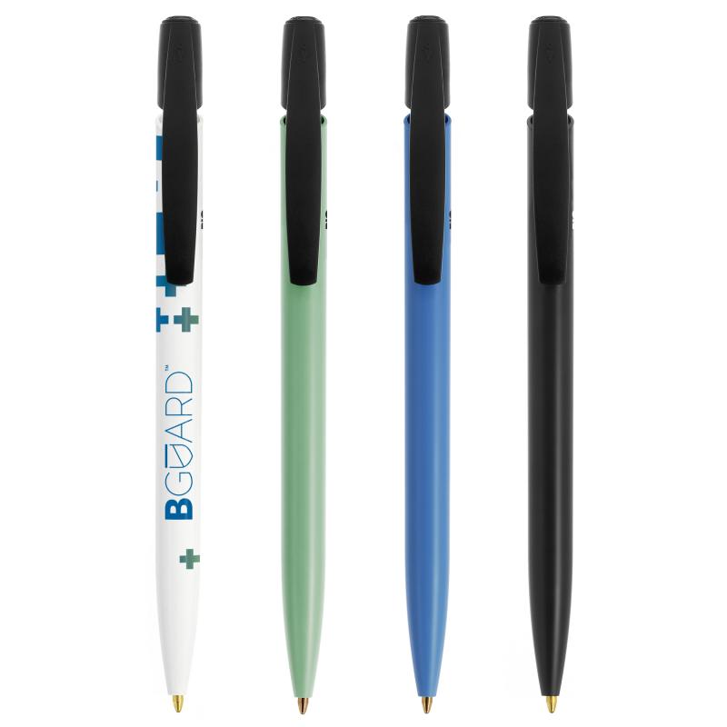 Image of BIC® Media Clic BIO Based BGUARD™ Antibacterial Ballpen Screen Printing