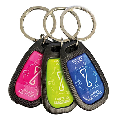 Image of Tenby RPET Keyring 